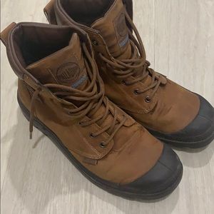Brown Palladium winter boots size 9US men